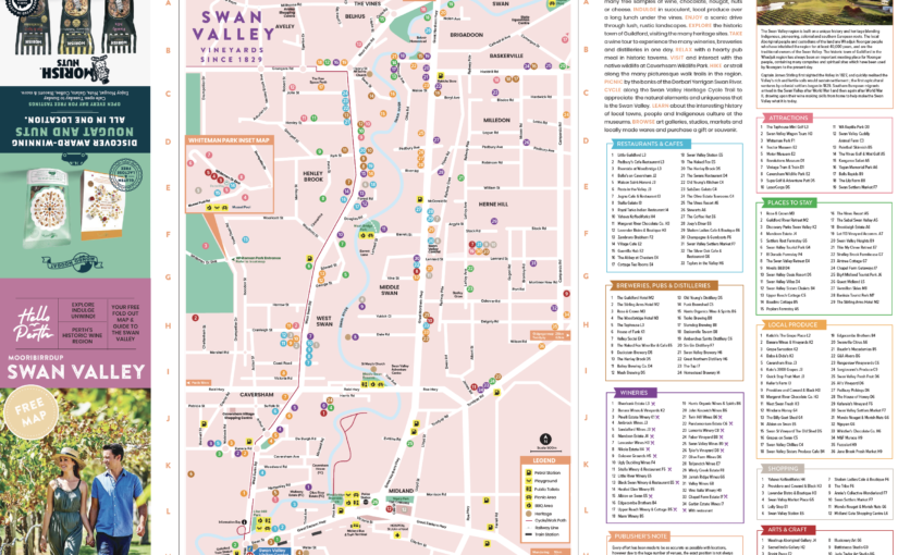 Swan Valley Map